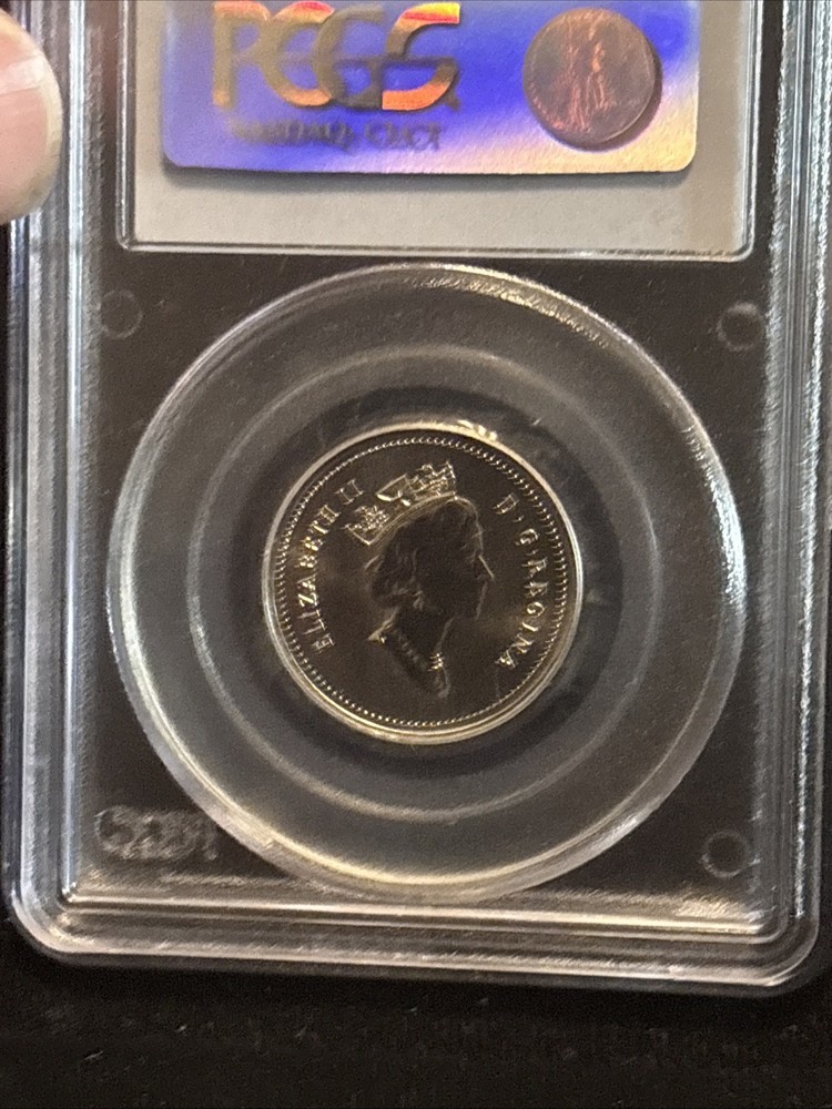 1997 Canada Quarter Pcgs Ms68 Canadian 25C Uncirculated