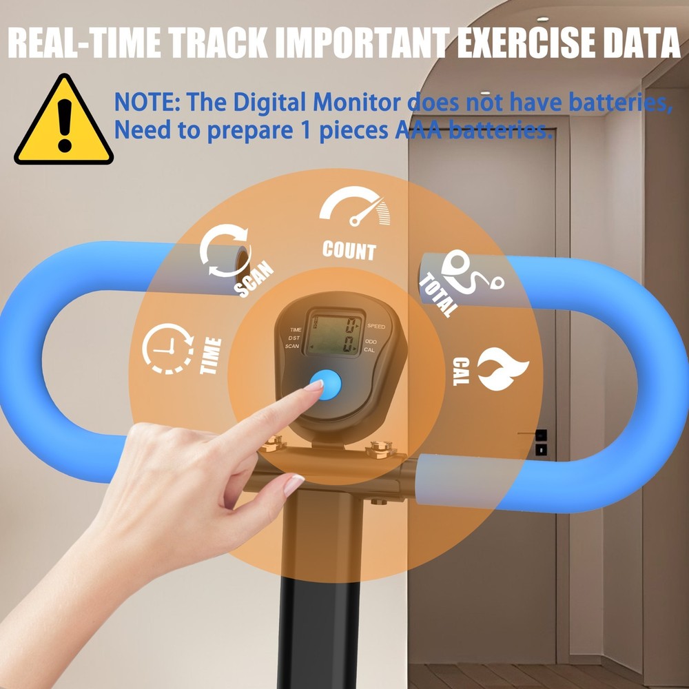 Home Vertical Climber, Full-Body Workout Machine, Stable & Adjustable