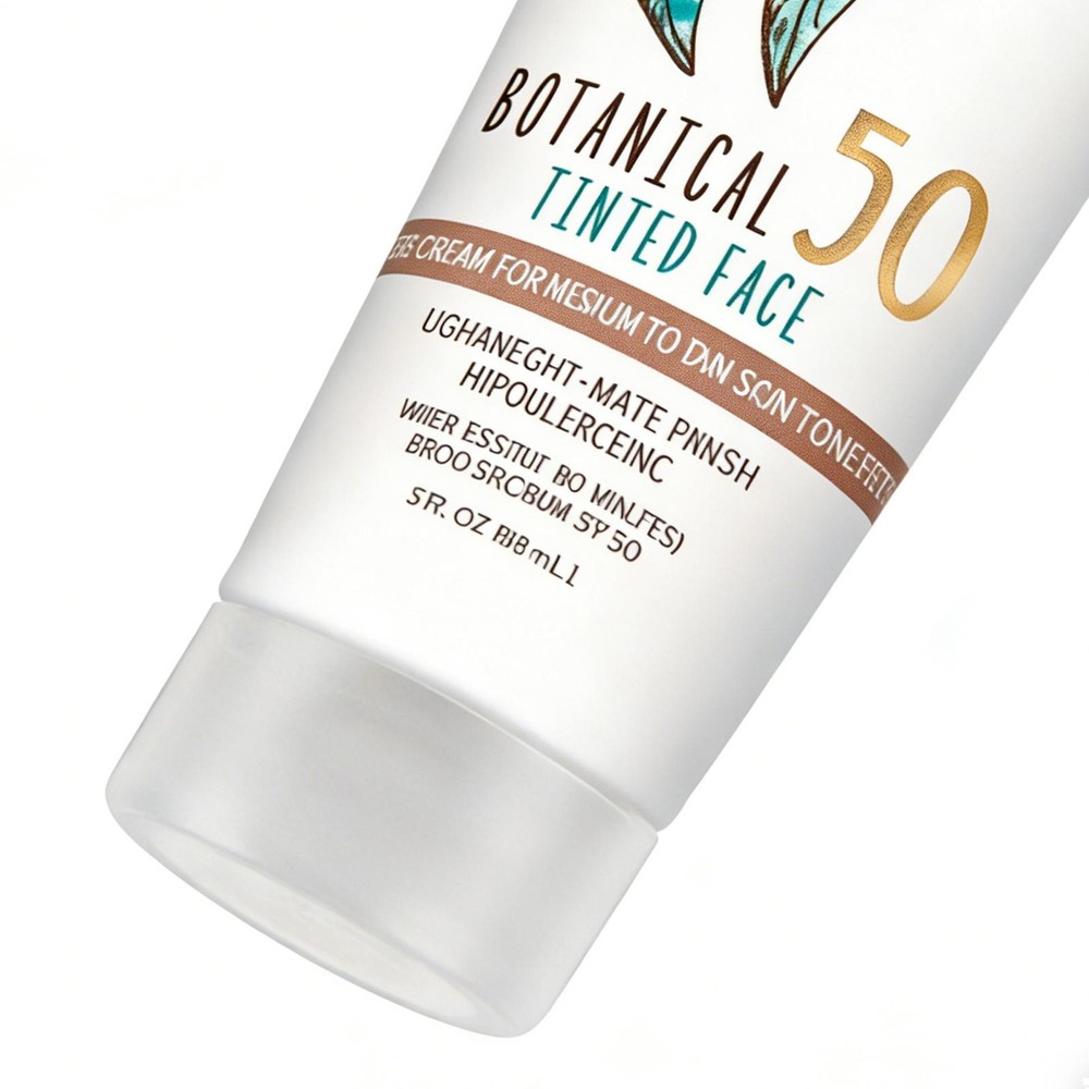 Botanical Tinted Face Sunscreen Lotion SPF 50 - 85ml
