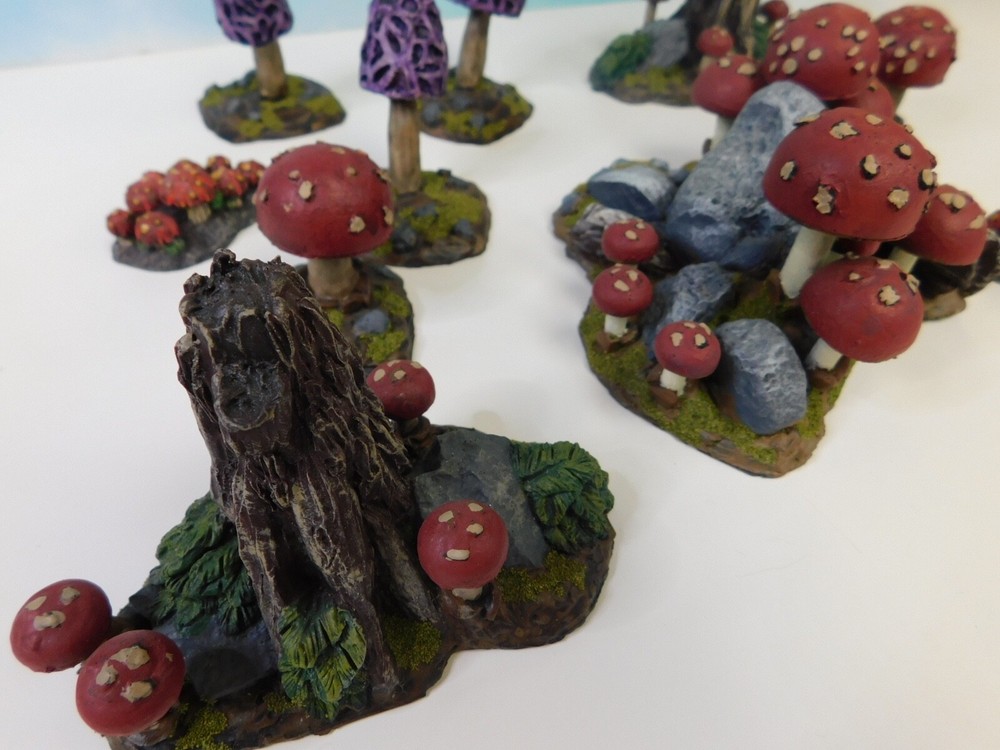 Well Painted Acheson Creations Morel & Toadstool Mushroom Terrain