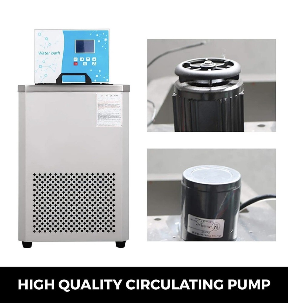 LOW TEMPERATURE COOLING LIQUID CIRCULATOR PUMP CHILLER WATER BATH NIOB