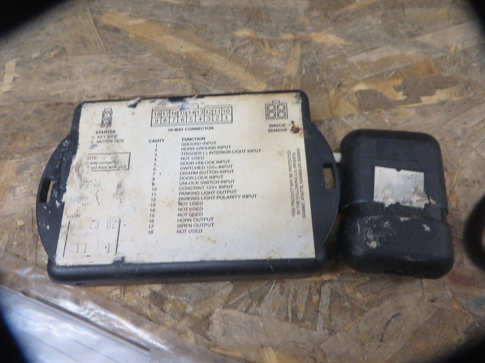 MAZDA OEM SECURITY UPGRADE MODULE OEM NOS