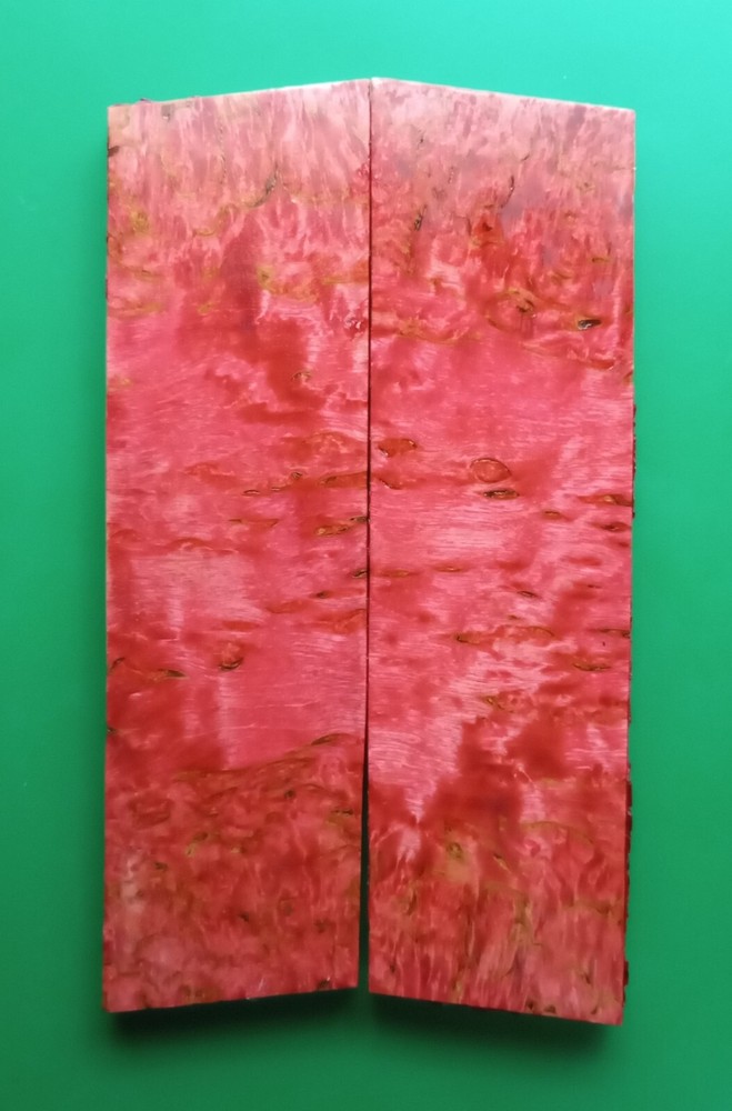 Stabilized Masur Birch Wood - Knife Making Handle Material