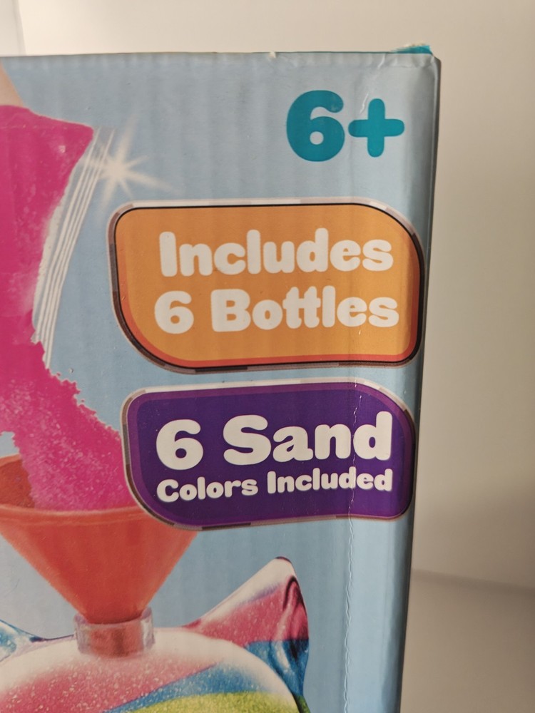 Creative Kids Rainbow Kitty Sand Art Kit Fun Activity for Kids -Makes 6 Projects