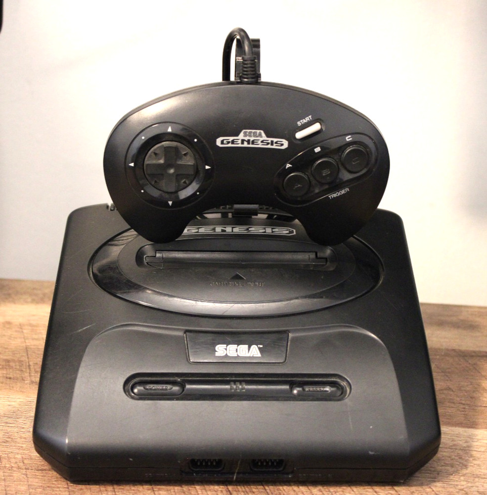 Sega Genesis/Mega Drive Model 2 Display Stand -- 3D Printed