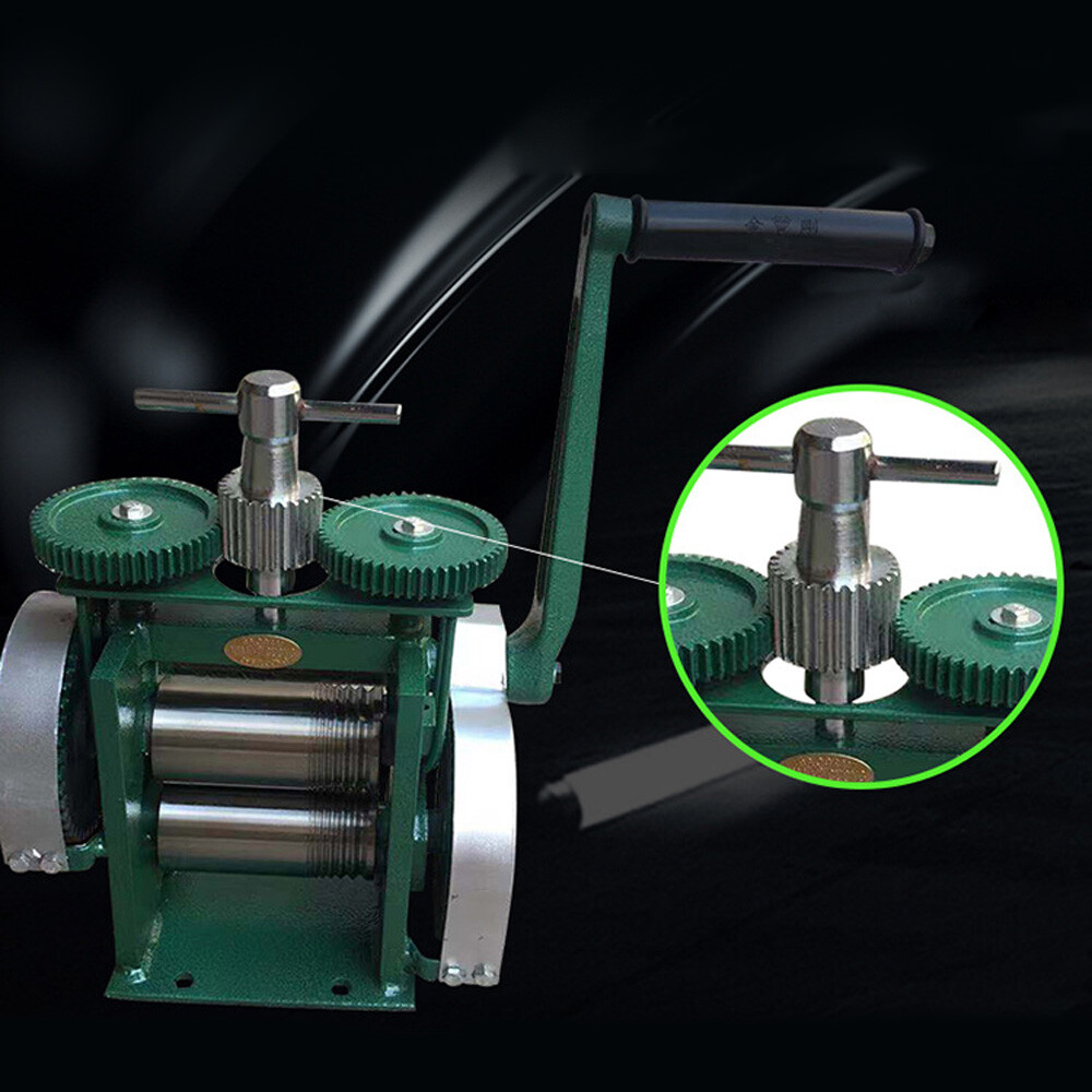 3.3" Jewelry Rolling Mill Machine Manual Roller Combination Rolling Mill 83mm