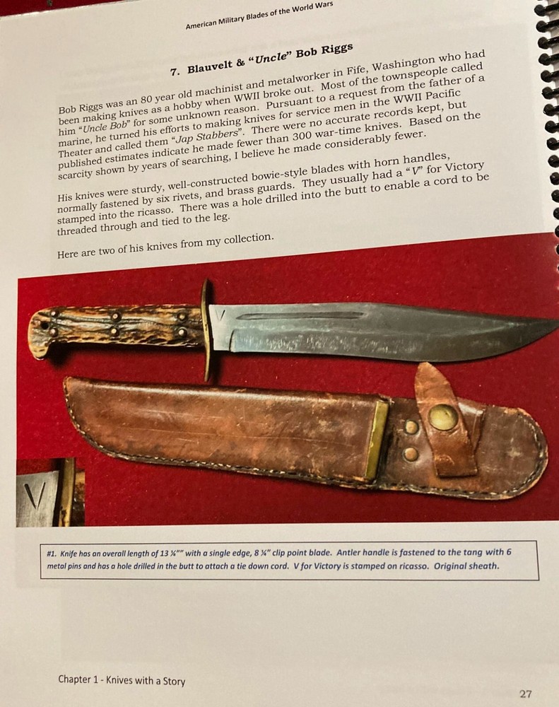 Military Knife Book