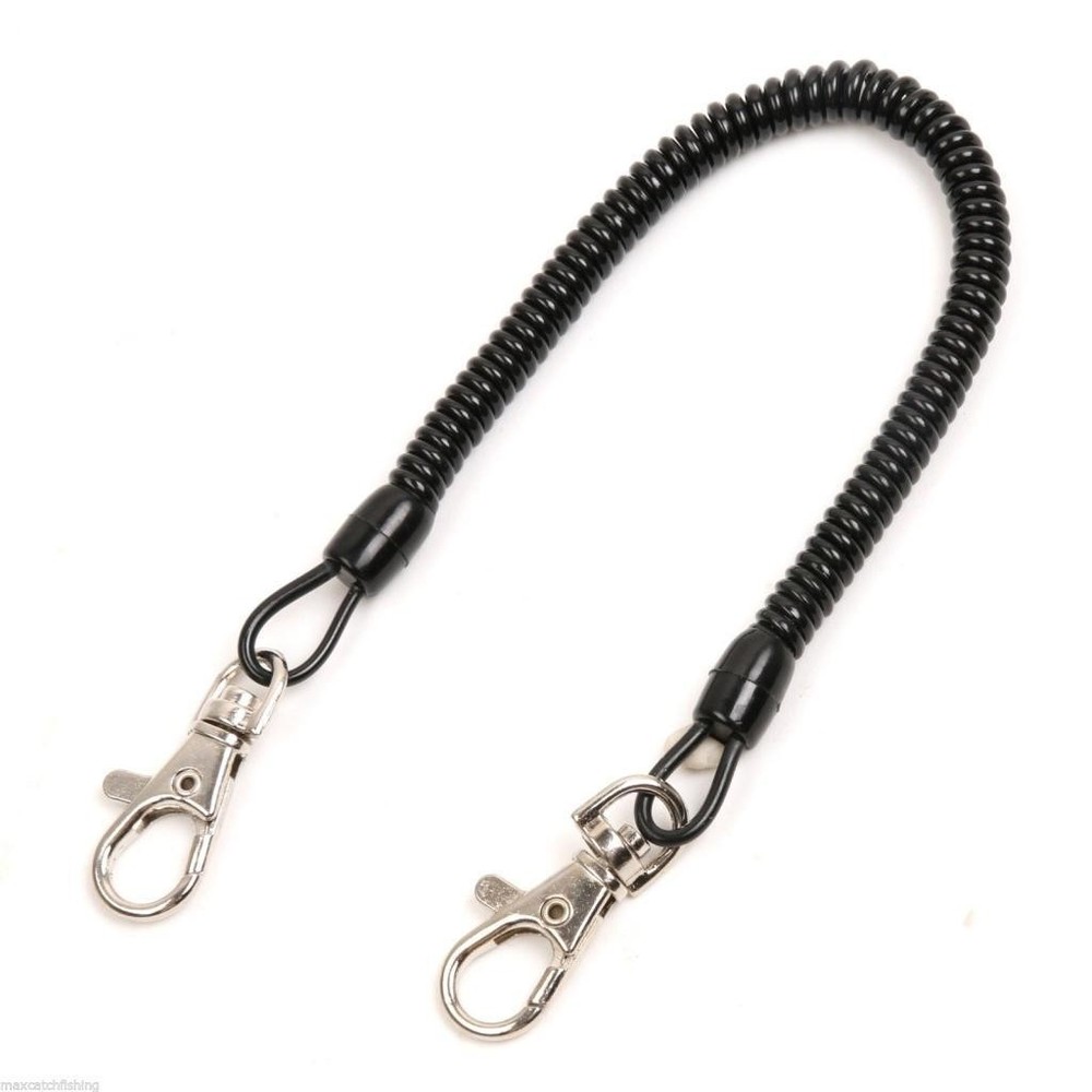 Fly Fishing Elastic Net Release Net Holder Cord Black