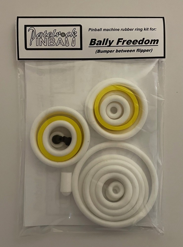 1976 Bally Freedom (4 POP BUMPER) Pinball Machine Rubber Ring Kit