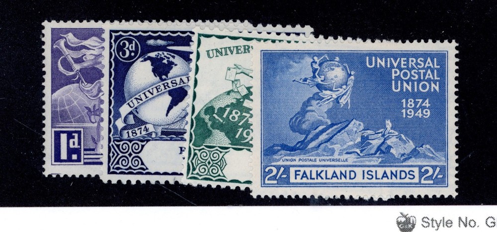 FALKLAND ISLANDS--Short Set Scott #103-#106