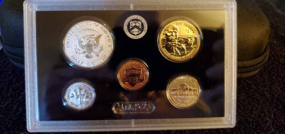 2018 San Francisco complete 10 coin Silver Reverse Proof Set from the U.S. Mint