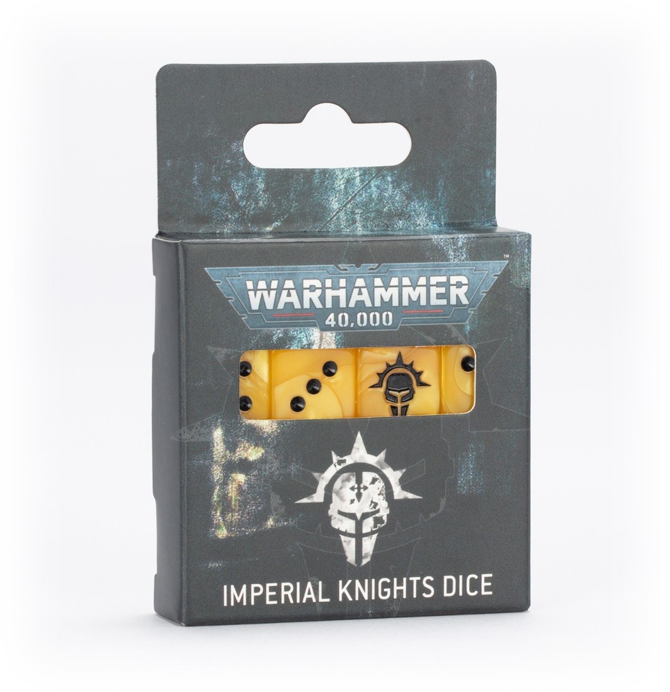 Warhammer Imperial Knights Dice! Games Workshop