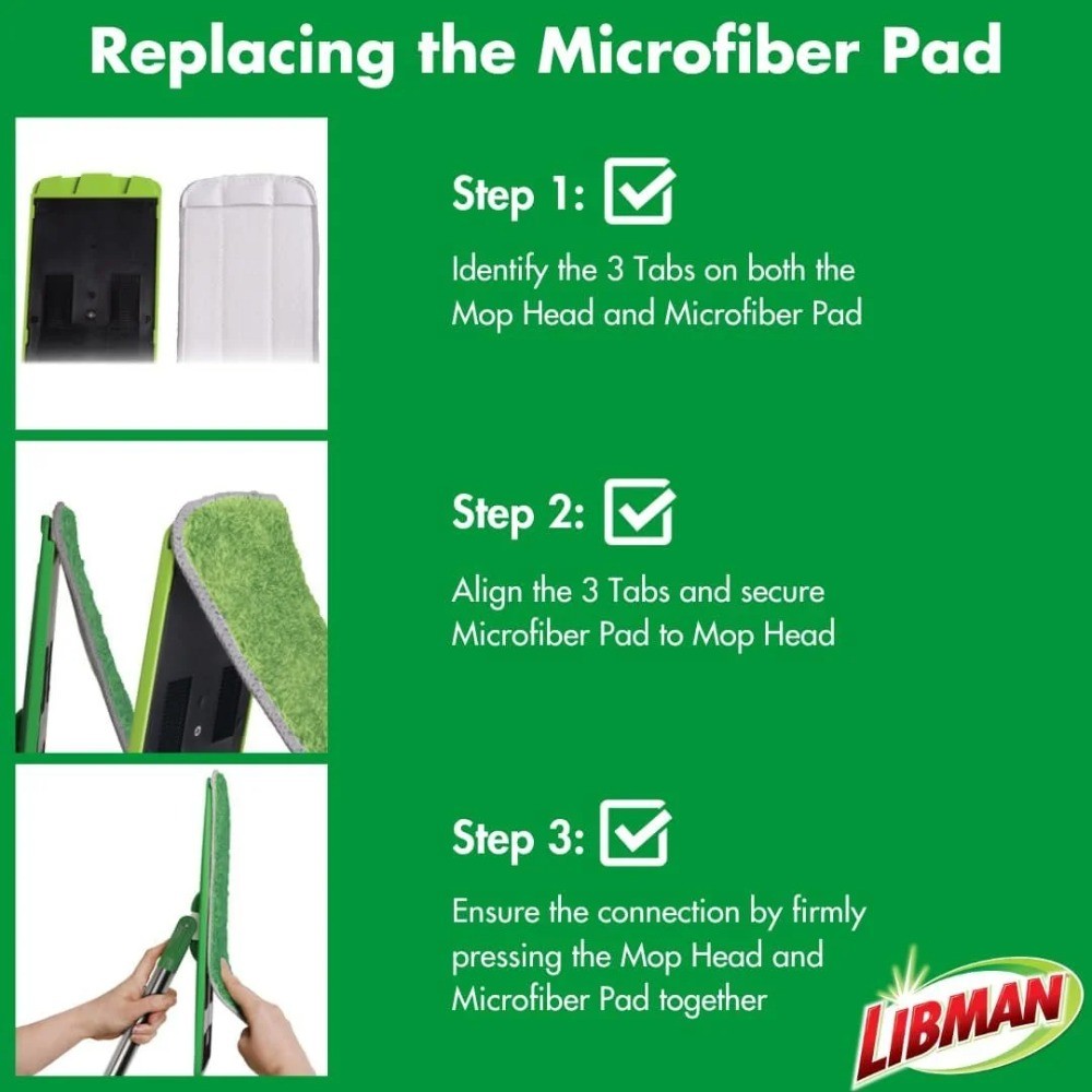 Libman Rinse 'n Wring Microfiber Mop System