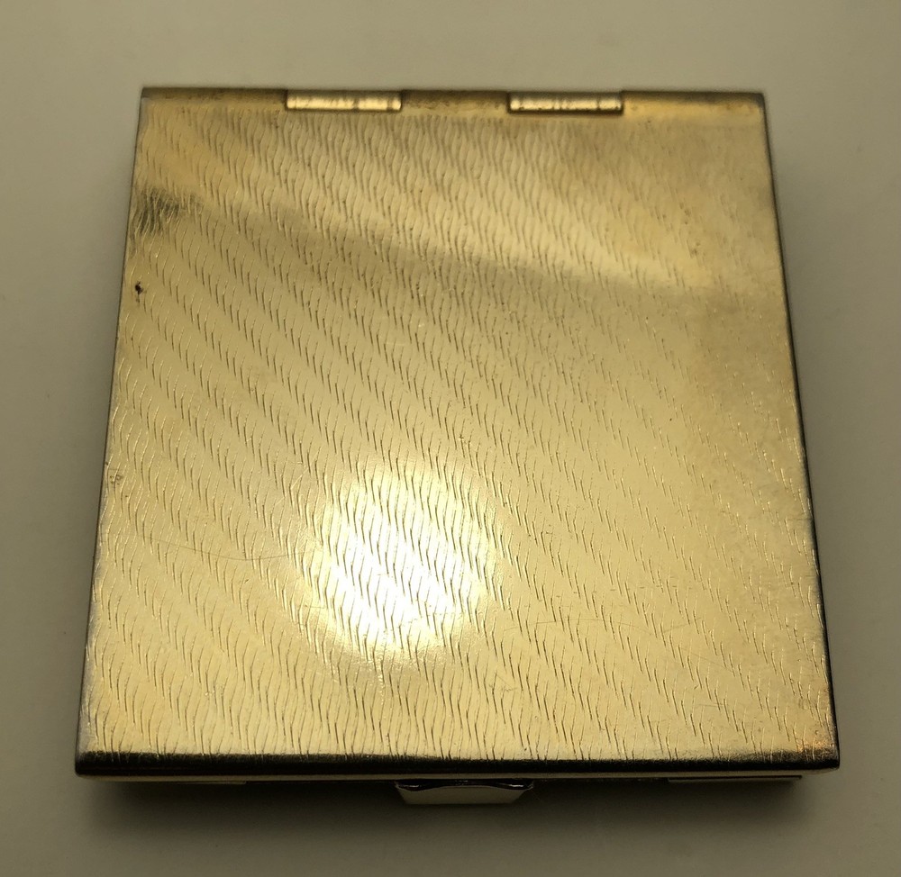 Vintage Metal matchbox Matchbook holder case