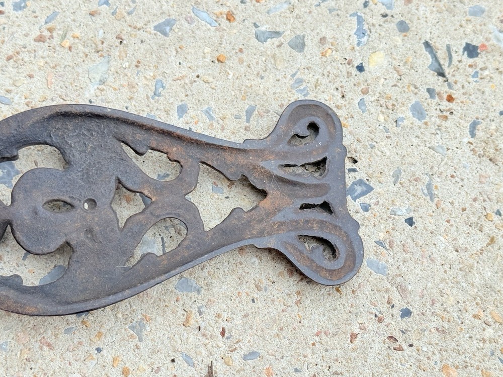 Antique Original Cast Iron Boot Jack