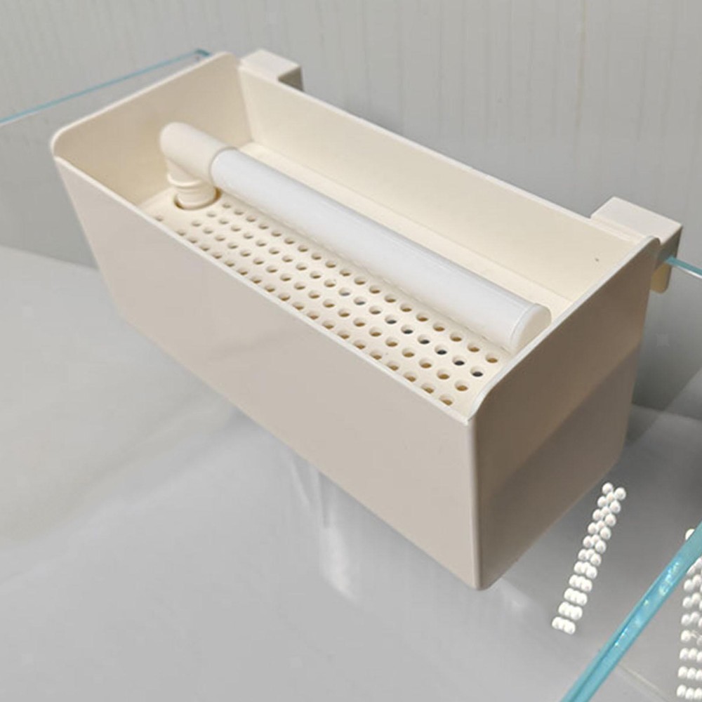 Aquarium Hang on Filter Box External Drip Flow Box Fish Tank Top Filter Box