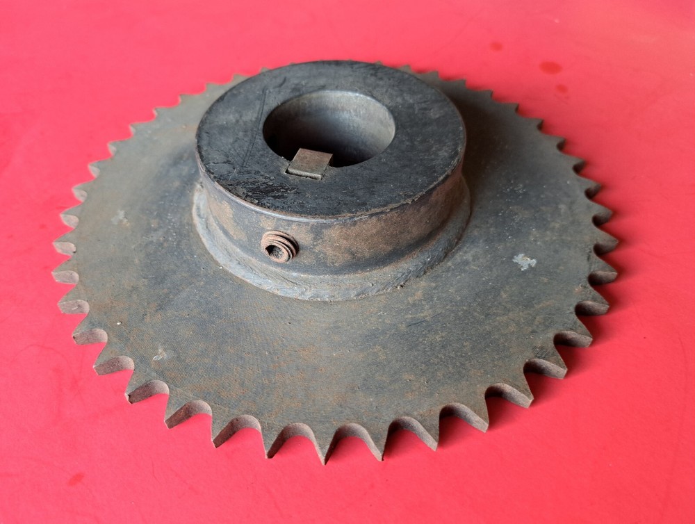 Sprocket, 43 Tooth, Approx. 9" Dia., 2" Bore