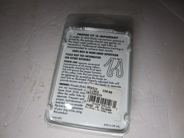 Coastal G3000 MEDIUM Extra Links For Training Collars / Set of 3