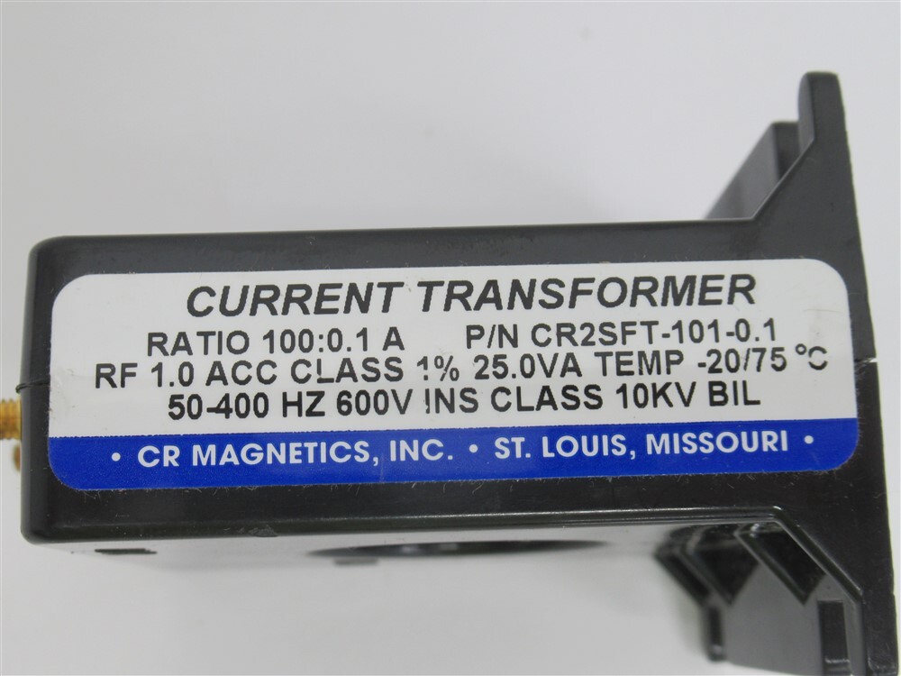 CR Magnetics CR2SFT-101-0.1 , Current Transformer