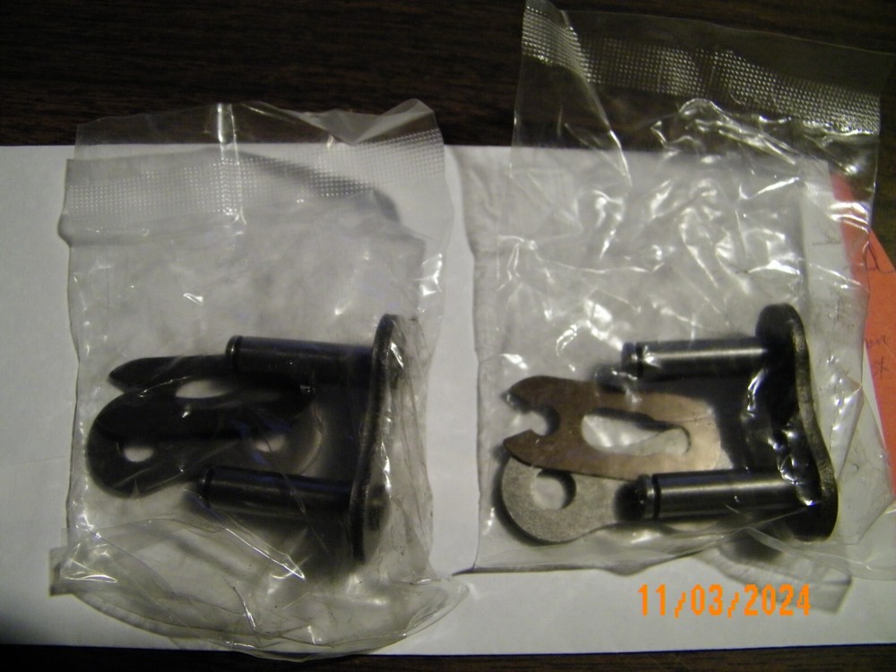 (2PK) #80 Roller Chain Connecting Links