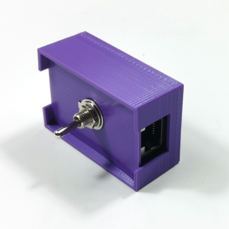 RJ45 Network Cable Twisted pair Switch Toggle Switch with Case 2026 USA