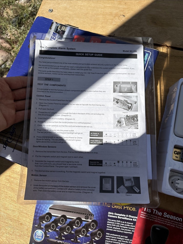 Skylink SC-100W Wireless Total Protection Security System - SC-100