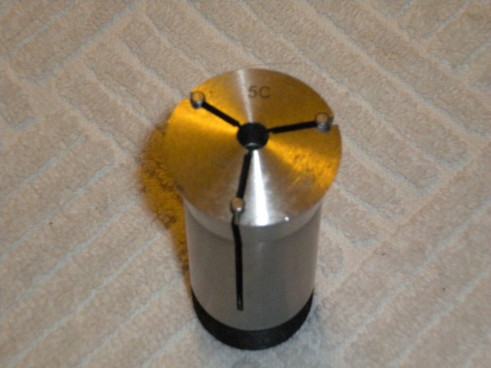 Collet  5 C 1/4 Inch Pilot Hole 5C Emergency  ID Threaded