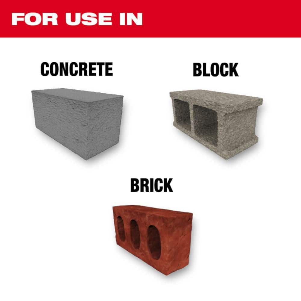 Milwaukee 2-5/8 in. x 11-3/8 in. SDS-MAX Core Bit