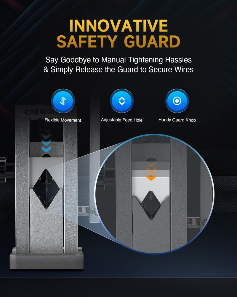 Drill Powered Wire Stripper with Ergonomic Design for Efficient Cable Stripping