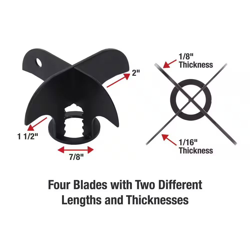 3.07 In. Crack and Crevice Weeder Tool