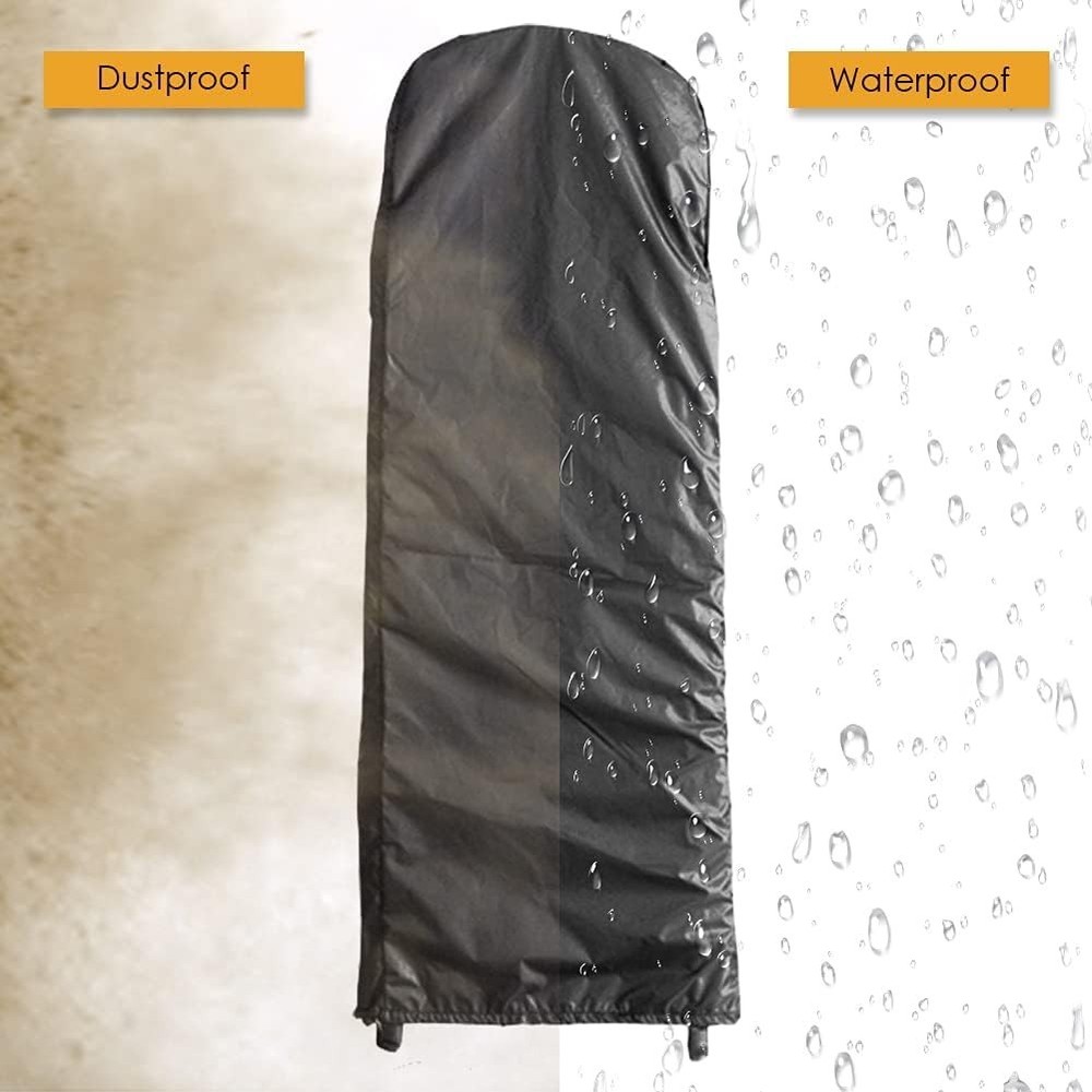 Folding Ladder Cover Dustproof & Waterproof Protector w/ Drawstring – Black