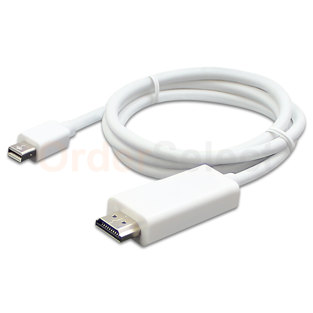 ThunderBolt Mini DisplayPort to HDMI Cable for MacBook Pro Air Surface Pro