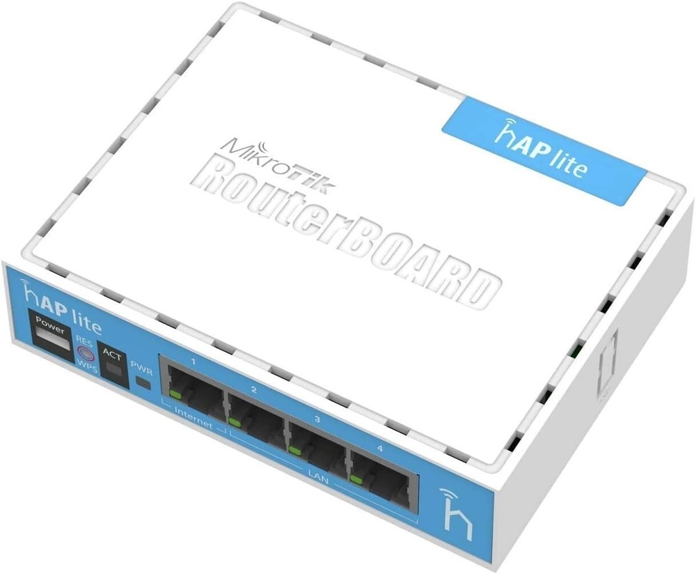 Mikrotik hAP Lite - Reliable 2.4GHz Access Point with USB Adapter Included