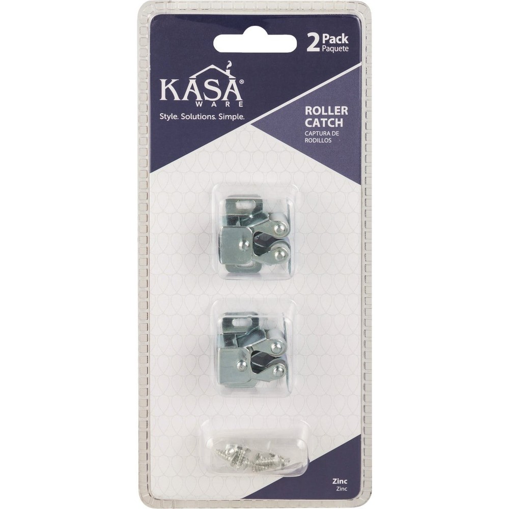 KasaWare Zinc Roller Catches (2-Pack) KFCR-A-ZN2 Hardware Resources KasaWare