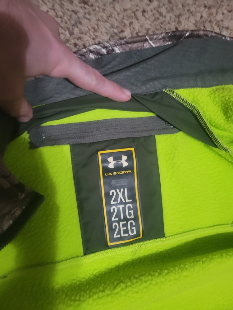 Under Armour Dead Calm Windproof Jacket 2XL Realtree Extra