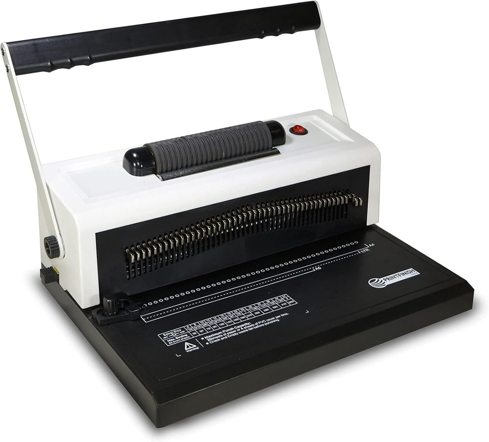 Coilbind S25A Spiral Coil Binding Machine for Office – Hole Punch with Electr...