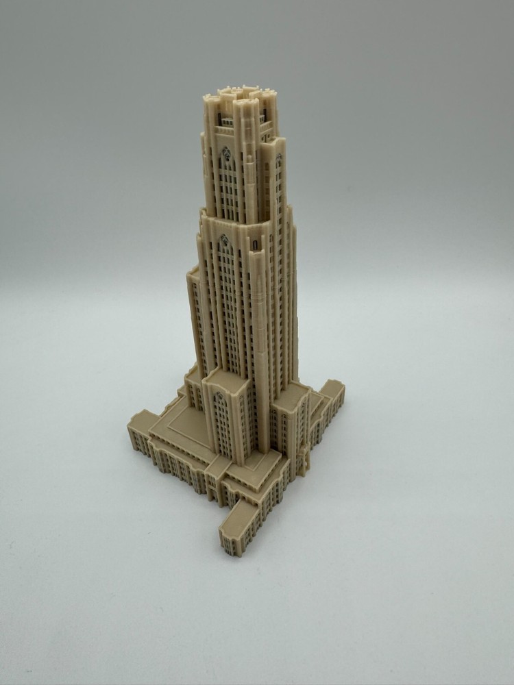 Cathedral of Learning Model- 3D Printed Full Color