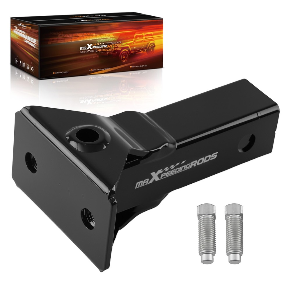 2" Receiver Tractor Adapter for 3-Point Hitch Sub-Compact Steel Black