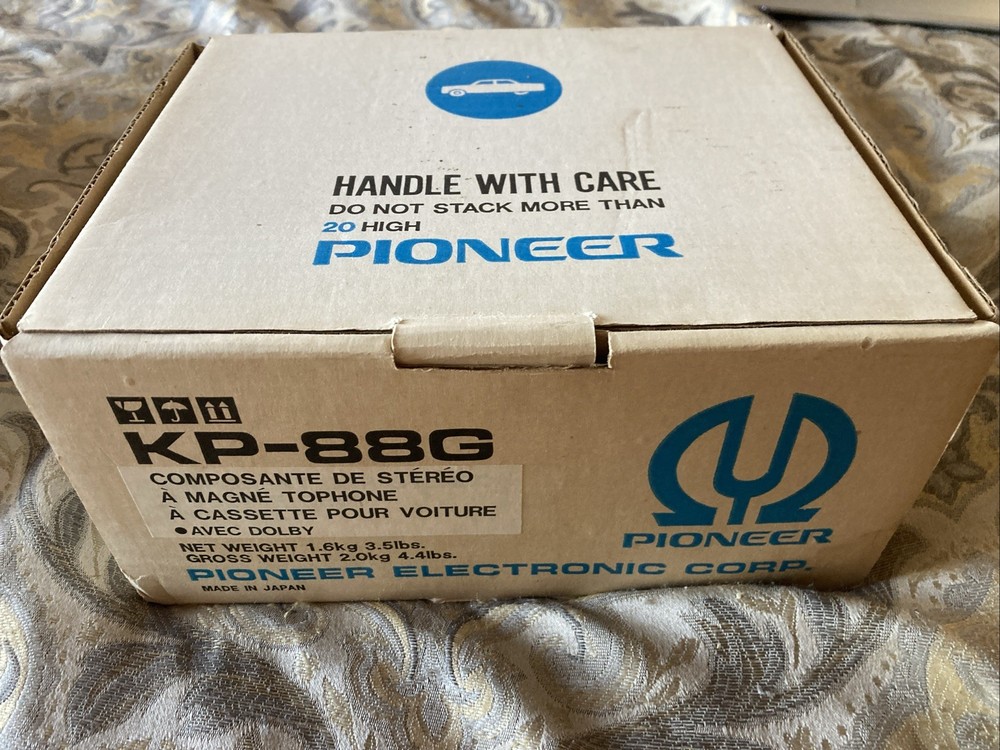NIB Pioneer KP-88G Cassette Stereo