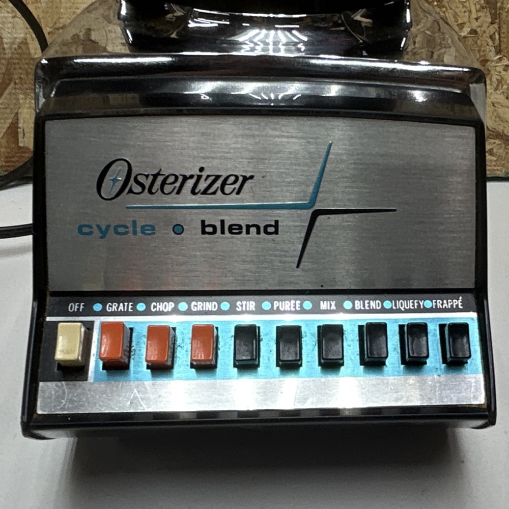 Osterizer Cycle Blend Electric Blender 647 Tested Works