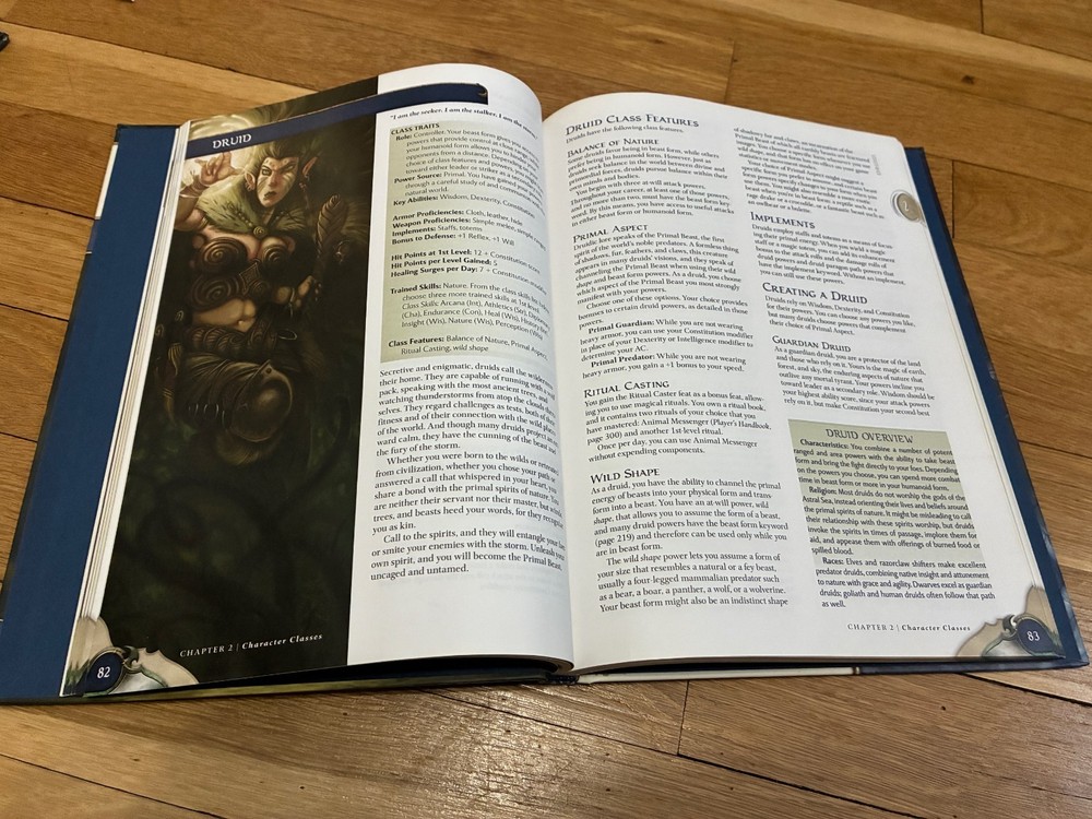 Dungeons & Dragons: Player's Handbook 2 HC 4e