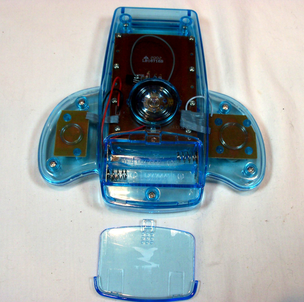 Vintage Pocket Game Player Handheld Electronic Game - Blue (Working Condition)