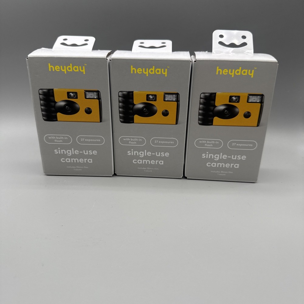Heyday Game Day Disposable Single -3 Pcs Bundle