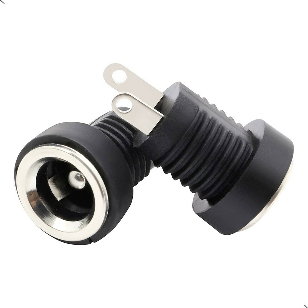 10PC Male Barrel Jack Plug Female Socket Panel Mount DC 12V Power Connectors