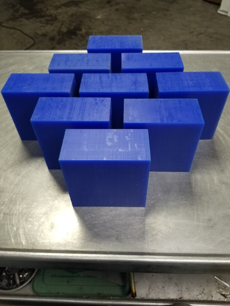 Freeman Machinable Wax Blocks - (9) pcs: 2' x 4" x 4"
