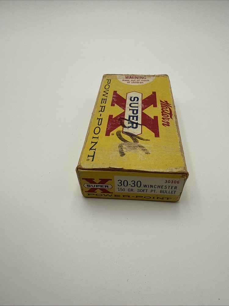 Western Super X Power Point 30-06 Springfield 150 Gr Empty Ammo Box No Insert