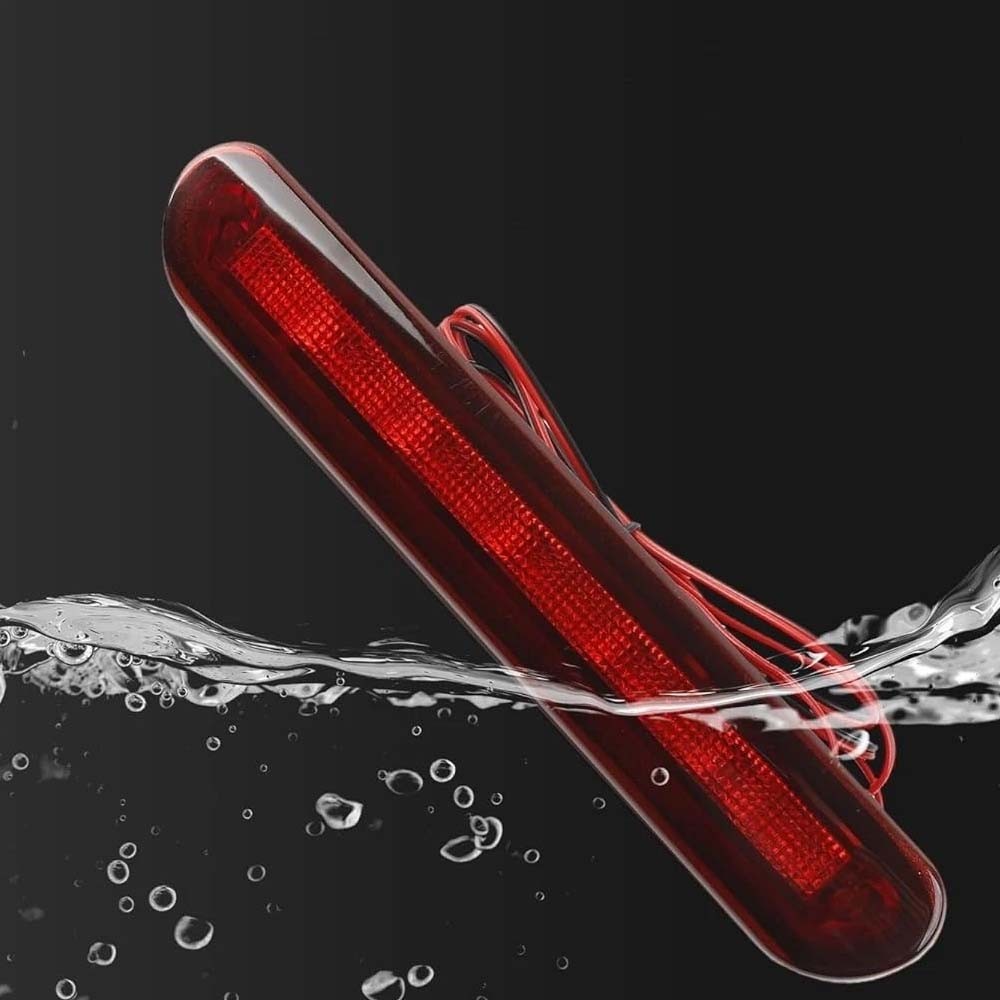 Red For Truck Cap Topper 3rd Brake Light, Surface Mount Replace AT-LED-28X30-01