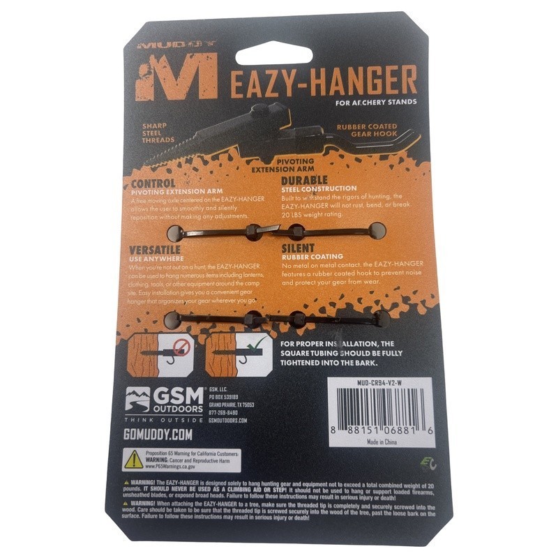 Tree Multi-Hanger Bow Gear Organizer Ultra Quiet Compact Hunting Accessory