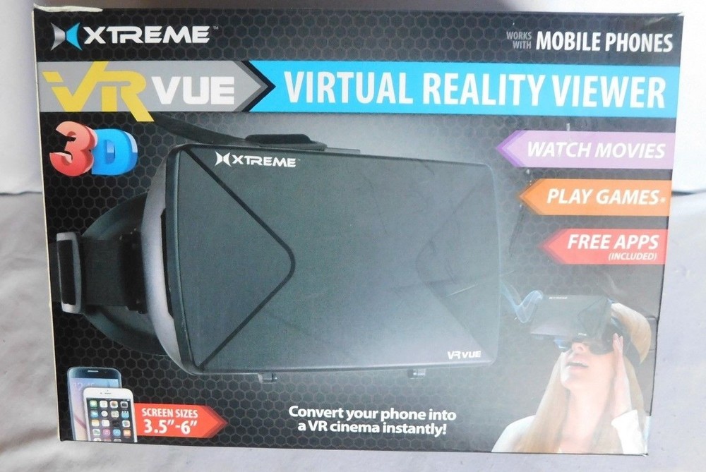VR VUE VIRTUAL REALITY VIEWER 3D XTREME