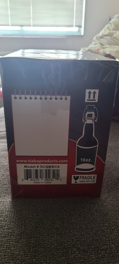 TABO easy Swing Cap Class Beer Bottles.